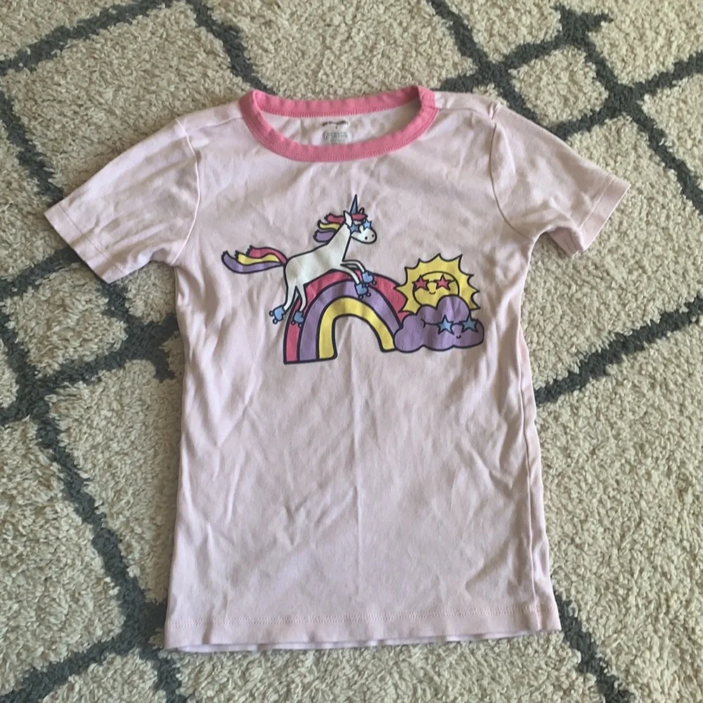 Gymboree unicorn pajama set